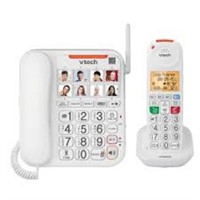 Vtech Amplified Corded/cordless Answering System W