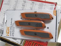 HDX 3-Pack Utility Knife Set