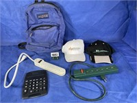 Backpack, Large Number Calculator, New Caps,
