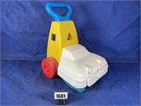 Fisher-Price Block Sweeper Push Toy w/Sound