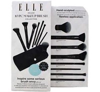 Elle 10pc Makeup Brush Collection