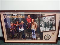 FLEETWOOD MAC SIGNED COLLAGE. LOCAL PICKUP