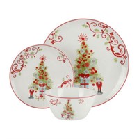 Gibson 12-pc. Porcelain Dinnerware Set