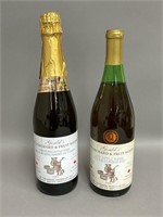 Two Bottles of Sparkling Apple Wine