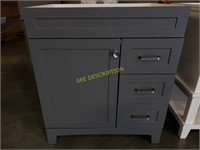 30" Anka Cement Gray Vanity