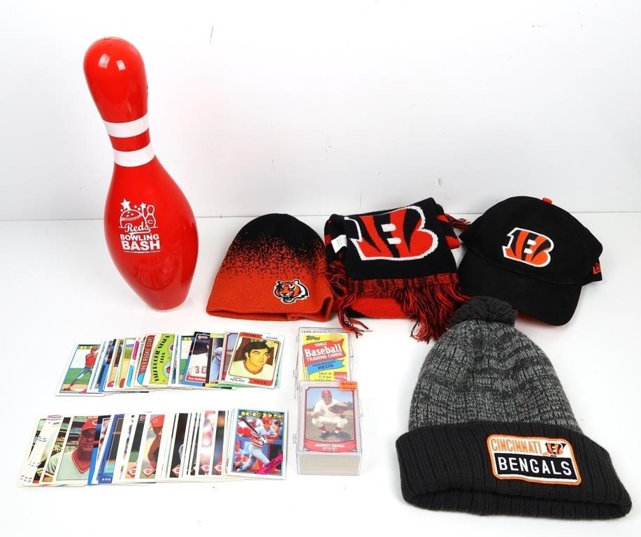 BENGALS & CINCINNATI REDS ITEMS