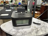 IHOME IPHONE CHARGER CLOCK RADIO