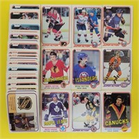 1981-82 O-Pee-Chee Hockey Lot - Lot of 55