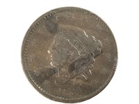1834 Large Cent, Lg 8, Lg Stars, Med Letters