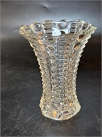 Anchor Hocking Buttons and Bars Vase 5”