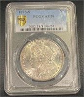 1878-S MORGAN SILVER DOLLAR