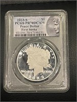 PEACE DOLLAR FIRST STRIKE