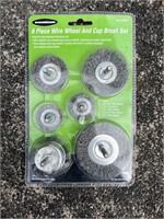WARRIOR WIRE WHEEL AND CUP BRUSH SET