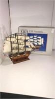 USS Constitution collectible ship