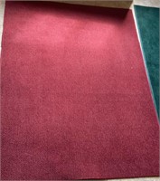 Red Area Rug 6ft x 4.5ft USA