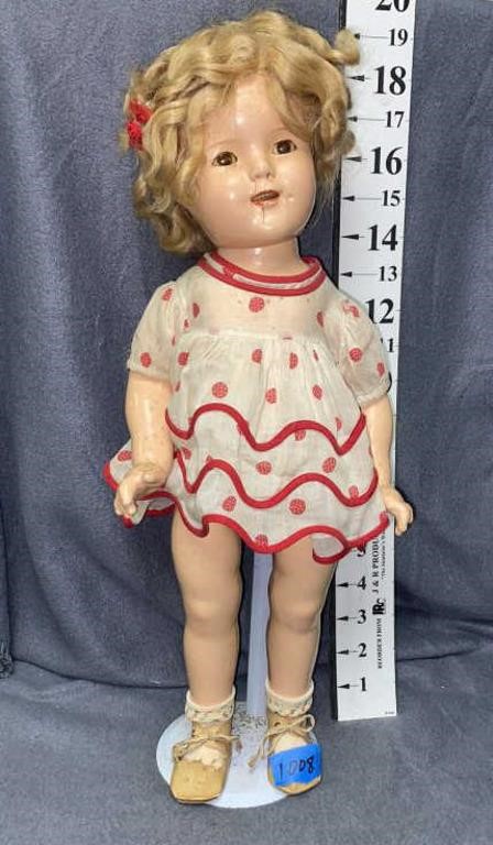 1930 S Era Ideal Composition Shirley Temple Doll Live And Online Auctions On