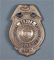 Niagara County Special Deputy Sheriff Badge