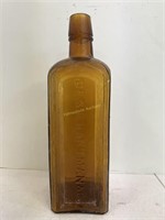 1800's Mishler's Herb Bitters amber bottle