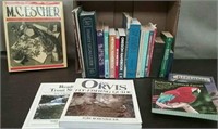 Box-Books, Fishing, Birds, Travel, Others