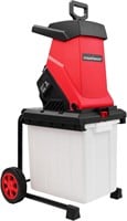 PowerSmart 15-Amp Electric Wood Chipper with Bin