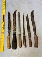 6 Meat Carving Knives