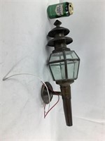 Applique électrique lanterne de calèche.