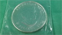 2009 Canada $5 1 ounce silver coin