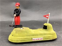 1960’s Hole In One Golf Bank Battery Operated