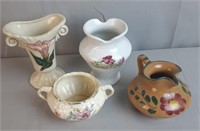 Assortment Of Vintage Vases And More