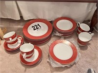 Mikasa China - Parchment Red