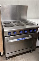 IMPERIAL ELECTRIC 6 BURNER STOVE