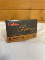 PMC BRONZE 223 REMINGTON 55 GRAIN FMJ-BT 20 RD