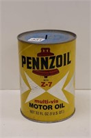 PENNZOIL MULTI-VIS MOTOR OIL U.S. QT CAN