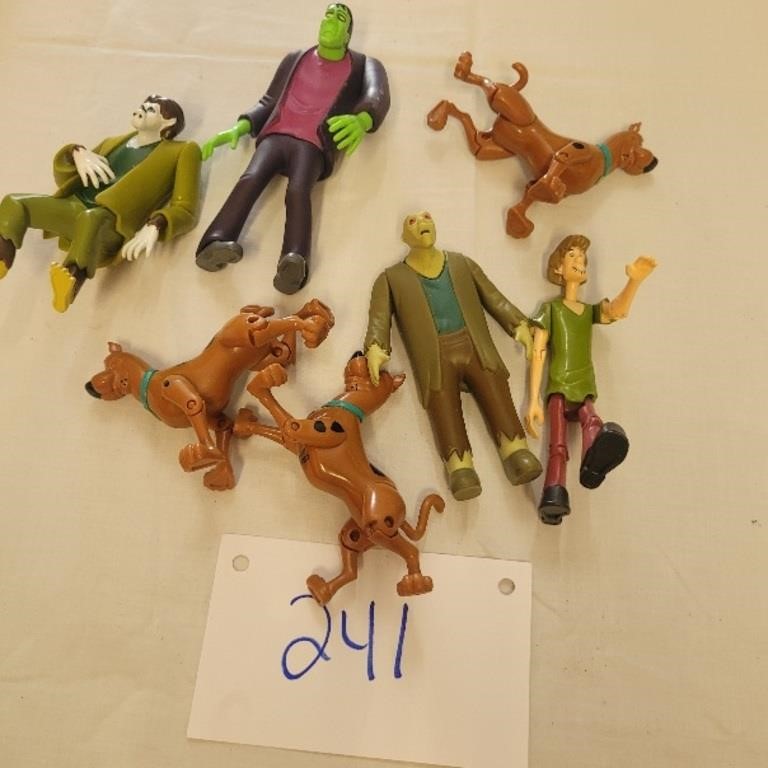 Scooby Do figurines