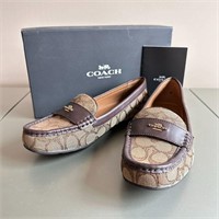 Coach Odette Brown Loafers