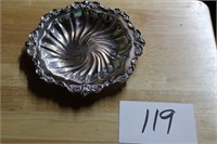 Silver plated dish