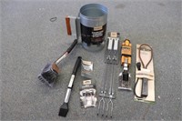 Grill Utensils and Accessories; Charcoal Starter