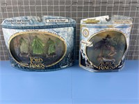 2X LORD OF THE RINGS ACTION FIGURES VINTAGE