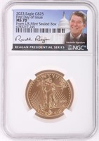 2023 W FIRST-STRIKE GOLDEN EAGLE $25 TYPE 2 NGC