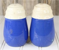 Universal Pottery Blue Bell Salt & Pepper Shakers