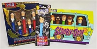 3pc PEZ DISPENSERS, PRESIDENTS, ELVIS, SCOOBY-DOO