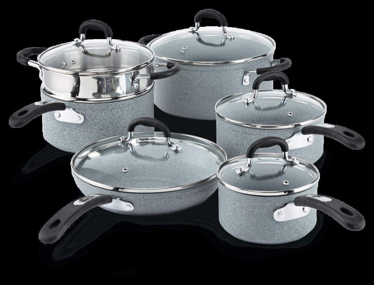 MASTER Chef Granite Coated Cookware Set