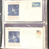 US Stamps Space Covers 100+ Mariner 2-10 Flights