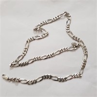 $800 Silver 39.16G 24" Necklace