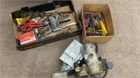 Tools Tin Snips, Pliers, Screwdrivers, Staple Gun