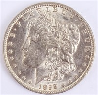 Coin 1892-O  Morgan Silver Dollar  Extra Fine