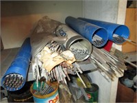 welding rod in blue tubes and more