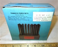 26 Pc Long Punch Set NIB