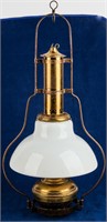 Rare Antique Aladdin No.6 Hanging Hurricane Lamp