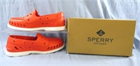 SPERRY LADIES TOP-SIDERS FIESTA RED SIZE 7 *NIB